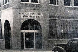 Bank of Winnfield - 1951 front bank photo